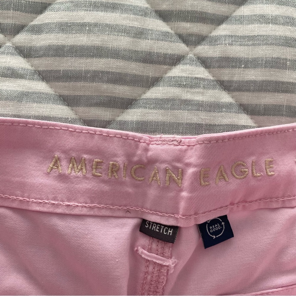 American Eagle Dreamy Drape Stretch Super High Rise Baggy Wide Leg Pants - Picture 3 of 10